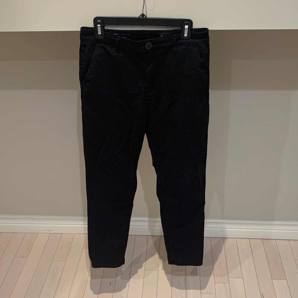 AG Adriano Goldschmied Women's Black Trousers